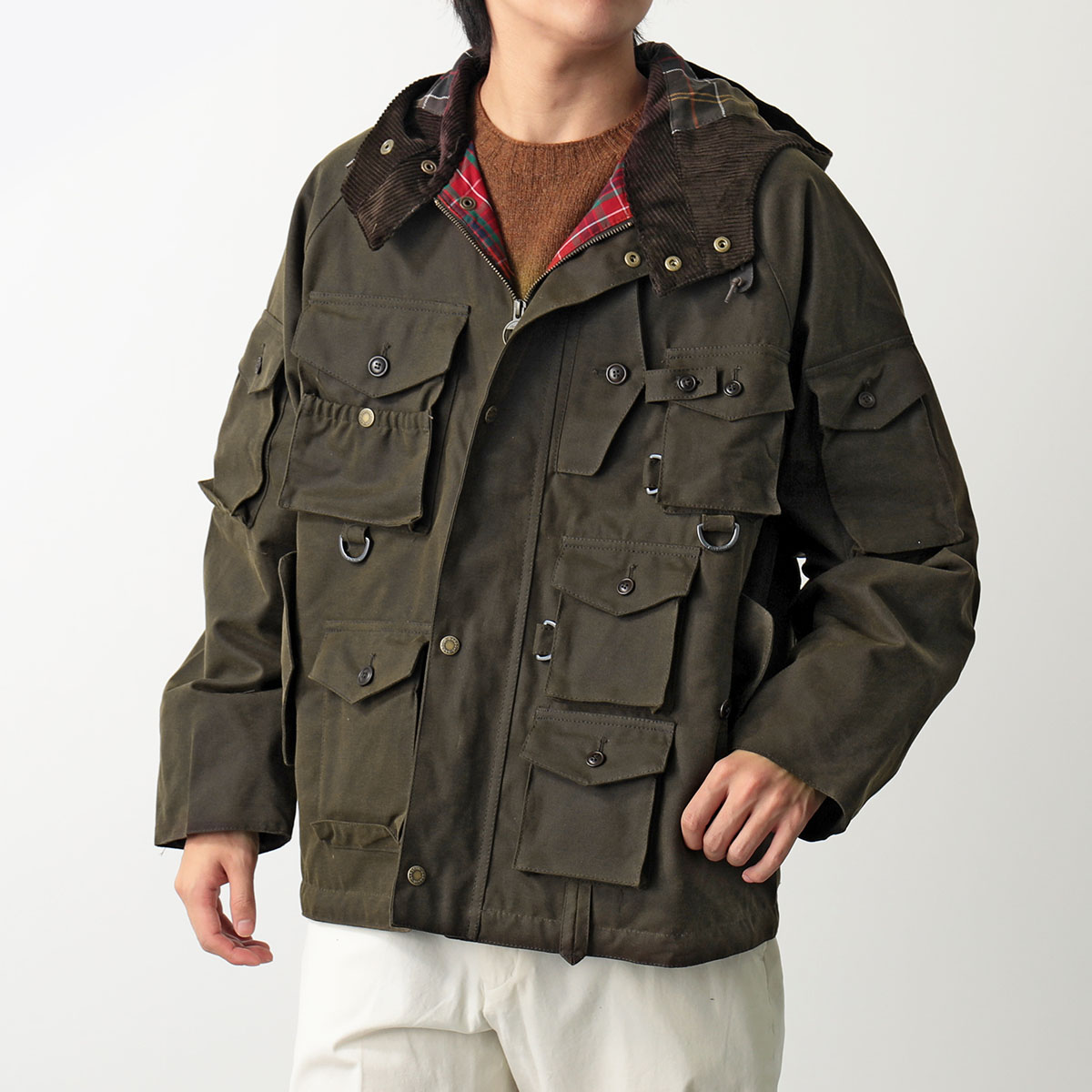 Barbour × Baracuta バブアー バラクータ Clayton クレイトン ワックス コ...