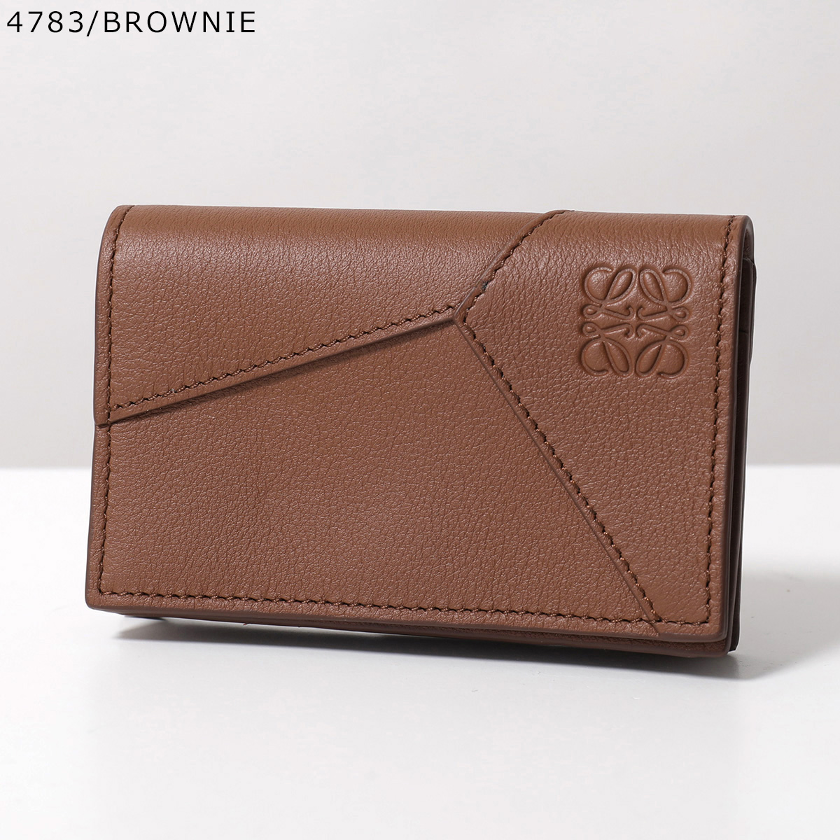 LOEWE ロエベ カードケース PUZZLE EDGE CARD HOLDER C510M97X03 メンズ レディース レザー アナグラム  名刺入れ パスケース カラー2色