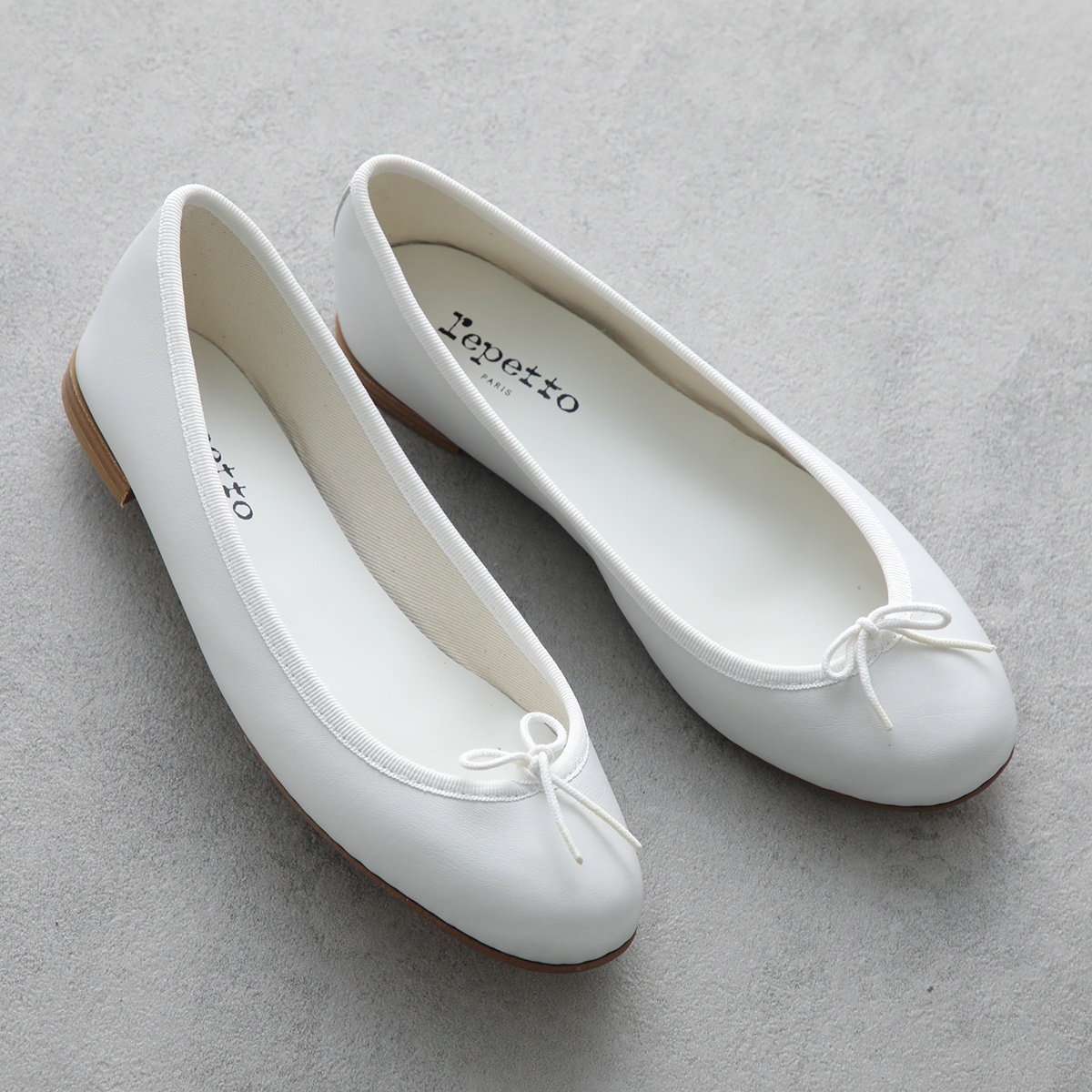 C619 Repetto レペット レディース バレエシューズ レインシューズ 38 約 24cm ブラウン ラバー