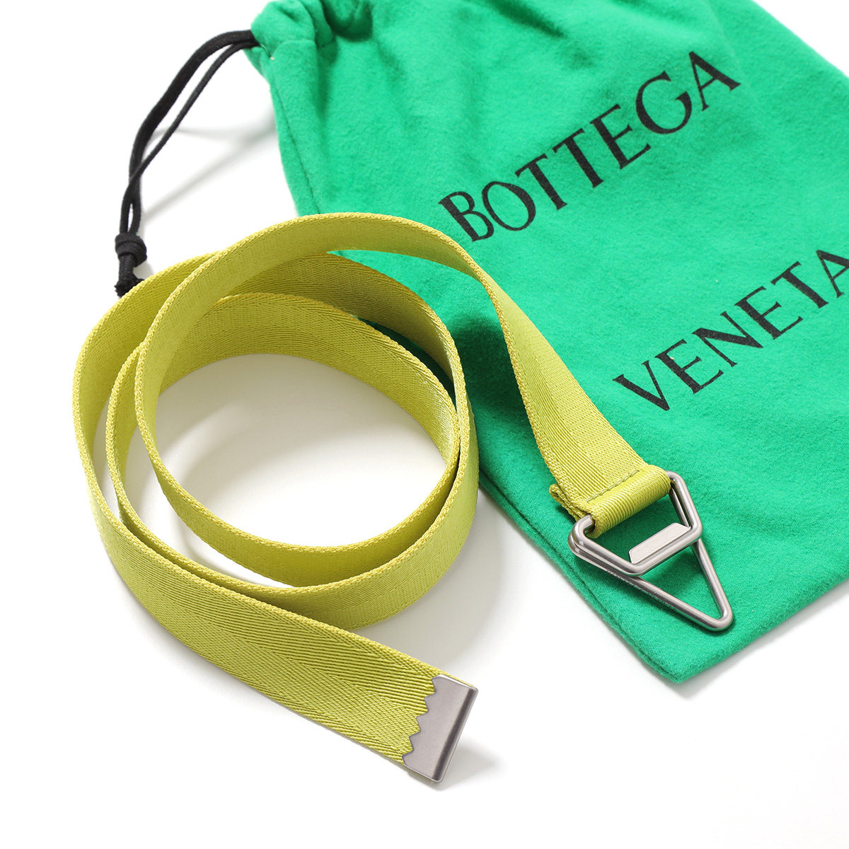 BOTTEGA VENETA ボッテガヴェネタ ベルト 690762 V0ER0 メンズ トライアングル 3560/Lime : 358029032  : インポートセレクトmusee - 通販 - Yahoo!ショッピング