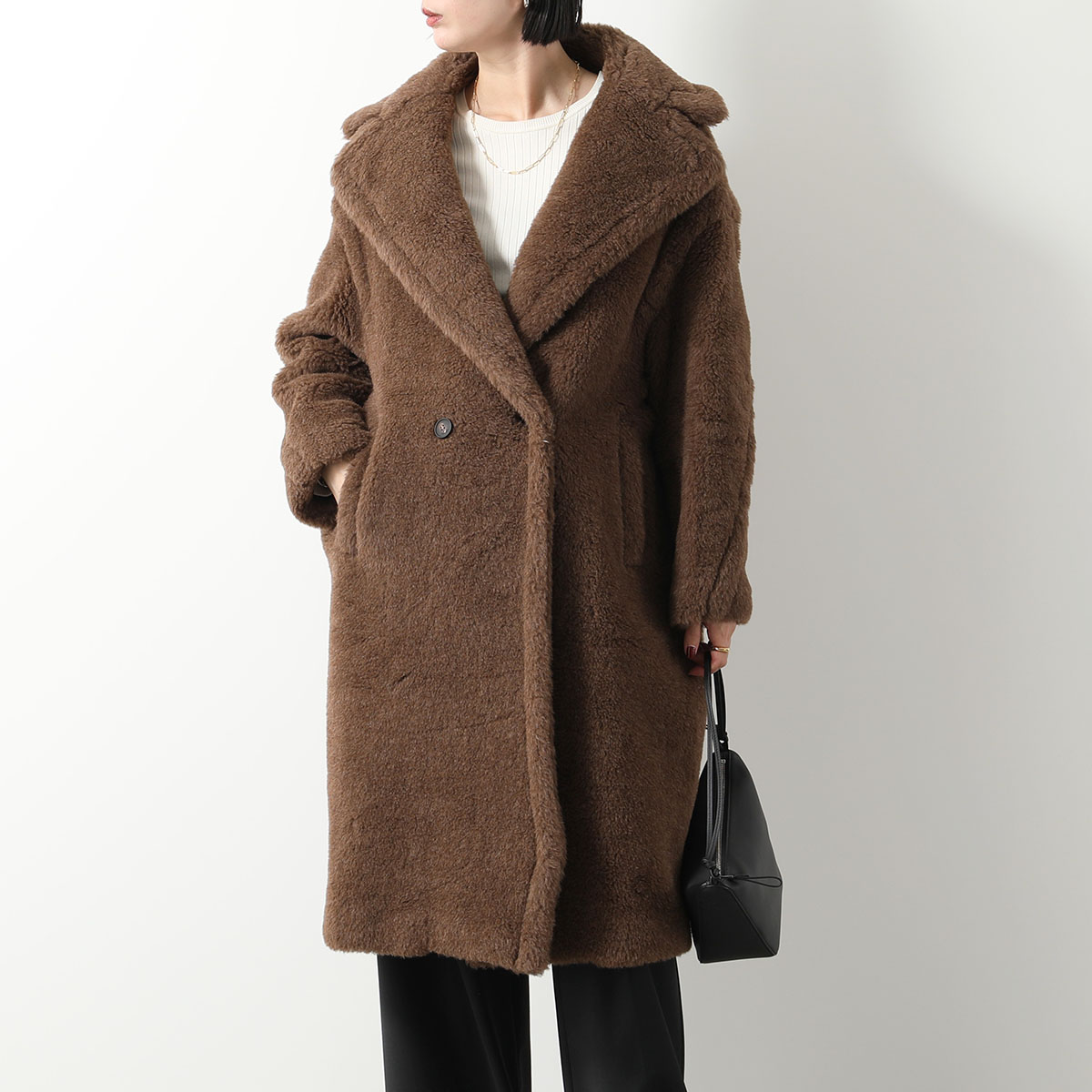 【訳あり】MAX MARA マックスマーラ テディベア オーバーサイズ コート TEDDY テディ ...