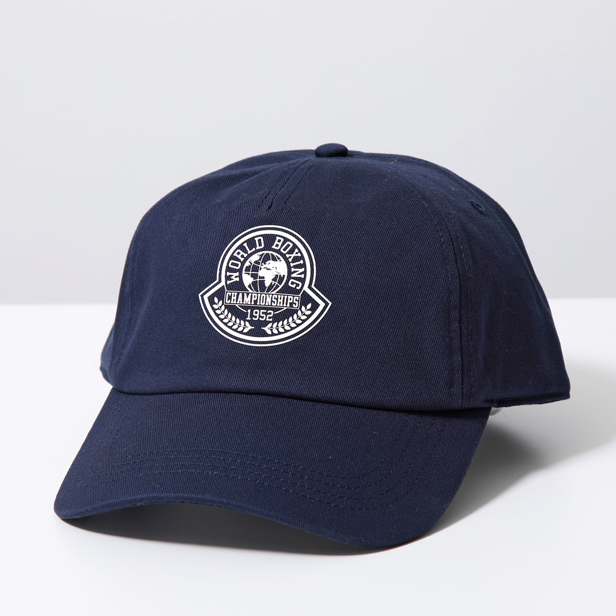 MONCLER モンクレール ベースボールキャップ BASEBALL 3B00037 04863 メンズ コットン プリントロゴ アイコンパッチ 帽子  カラー2色