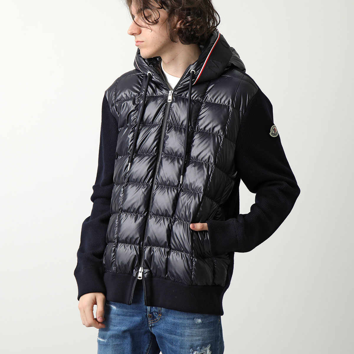 MONCLER モンクレール ダウンジャケット 9B00010 M1131 メンズ ニット