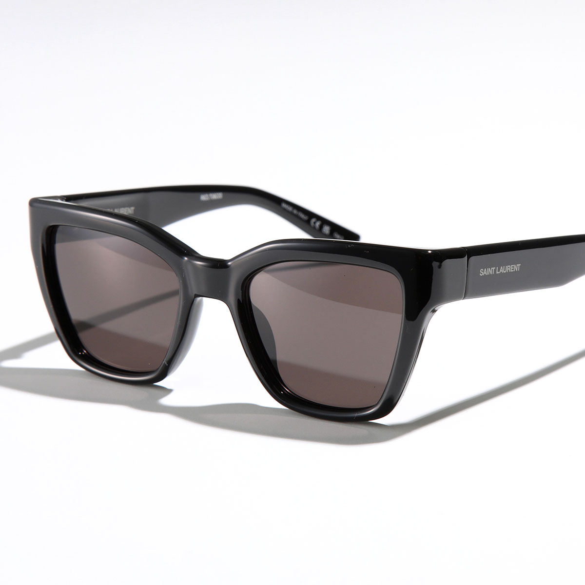 SAINT LAURENT サンローラン サングラス SL 641 メンズ メガネ 眼鏡 ロゴ アイウェア 001/BLACK-BLACK-BLACK｜s-musee｜02