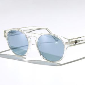 MONCLER モンクレール サングラス ML0209 メンズ ウェリントン型 メガネ 眼鏡 ロゴ ...