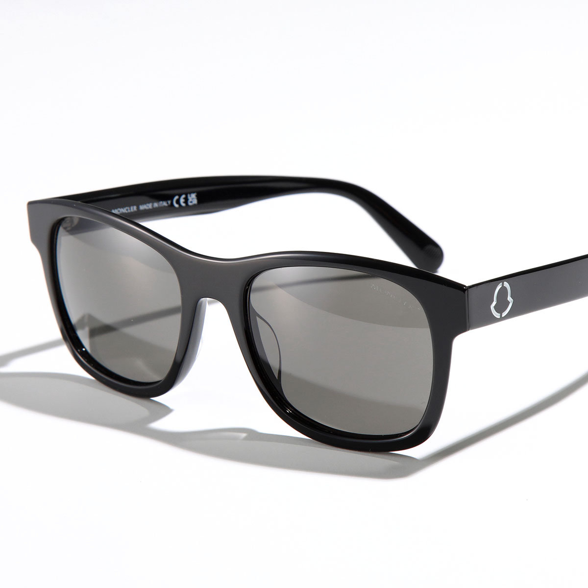 MONCLER × FRGMT モンクレール フラグメント サングラス ML0250-P メンズ スクエア型 メガネ 眼鏡 ロゴ アイウェア カラー2色｜s-musee｜02