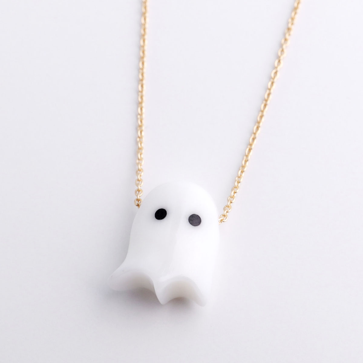 ALIITA アリータ ネックレス FANTASMA NECKLACE ROLO レディース オバケ ペンダント アクセサリー  J1000/YELLOW-GOLD-9KT