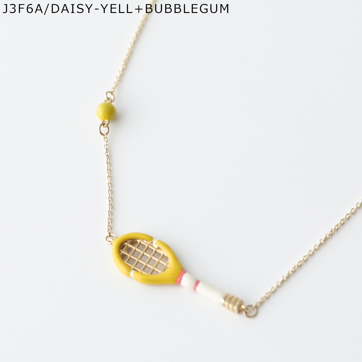 ALIITA アリータ ネックレス TENNIS PELOTA ENAMEL NECKLACE