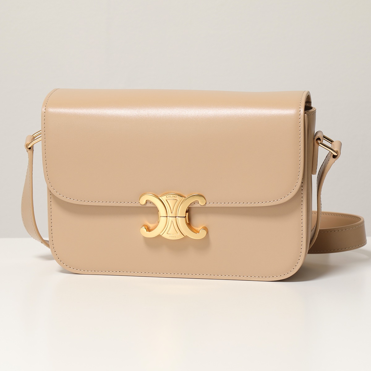 CELINE セリーヌ トリオンフ ショルダーバッグ カーフ