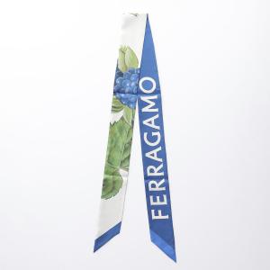 SALVATORE FERRAGAMO フェラガモ スカーフ 32 0826 レディース ツイリー ...