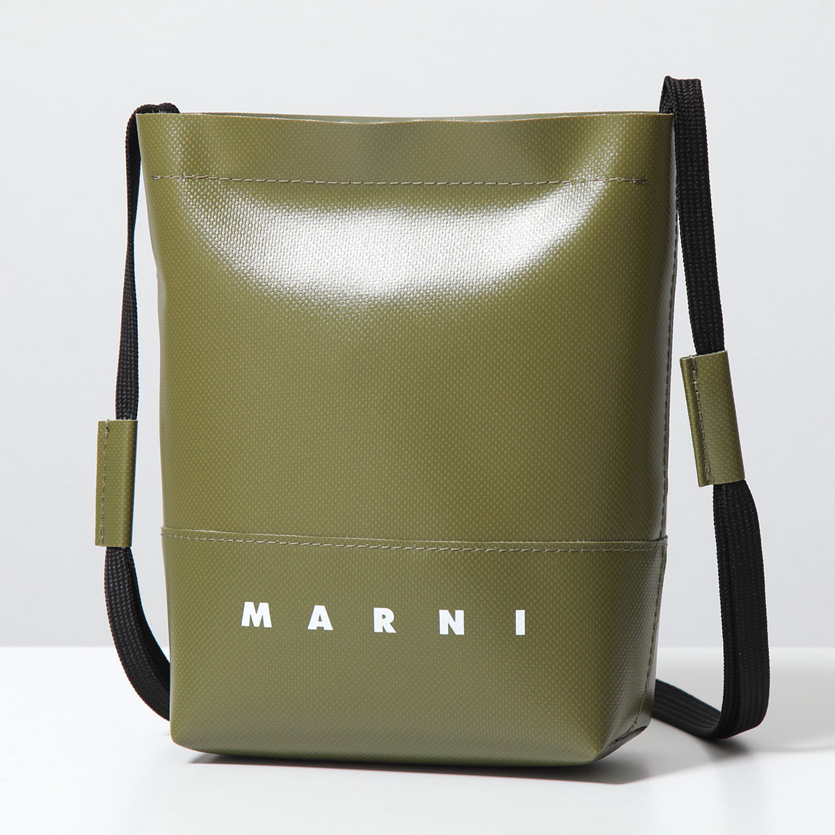 MARNI マルニ ショルダーバッグ SBMQ0068A0 P5769 メンズ クロスボディ ロゴ ...