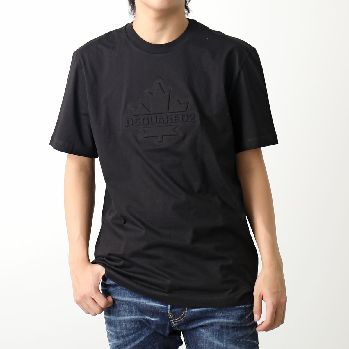 DSQUARED2 ディースクエアード Tシャツ LEAF SKATER T S74GD1231 S...