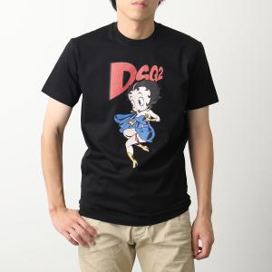 DSQUARED2 ディースクエアード Tシャツ BETTY BOOP COOL FIT T S74...