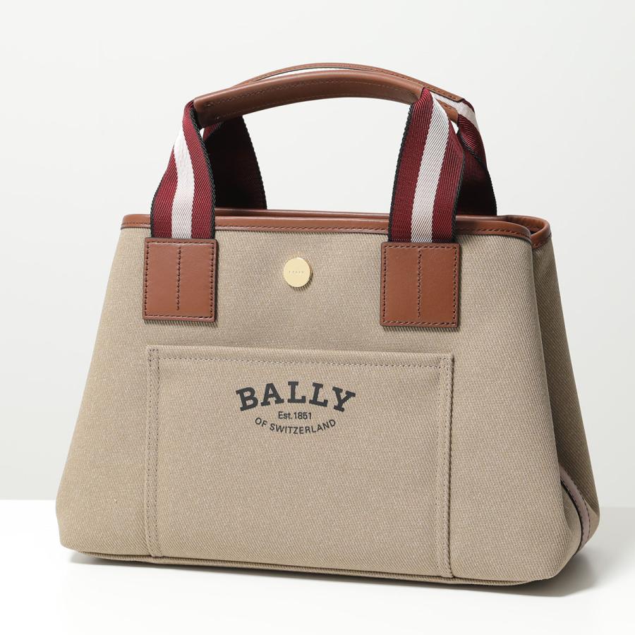 BALLY バリー トートバッグ DRYVALIA TOTE M ドライヴァリア レディース キャンバス ロゴ ハンドバッグ 鞄 カラー2色｜s-musee｜02