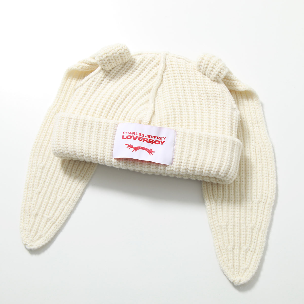 CHARLES JEFFREY LOVERBOY チャールズジェフリーラバーボーイ ニット帽 CHUNKY RABBIT BEANIE 032131101 032131102 041130301 帽子 カラー2色