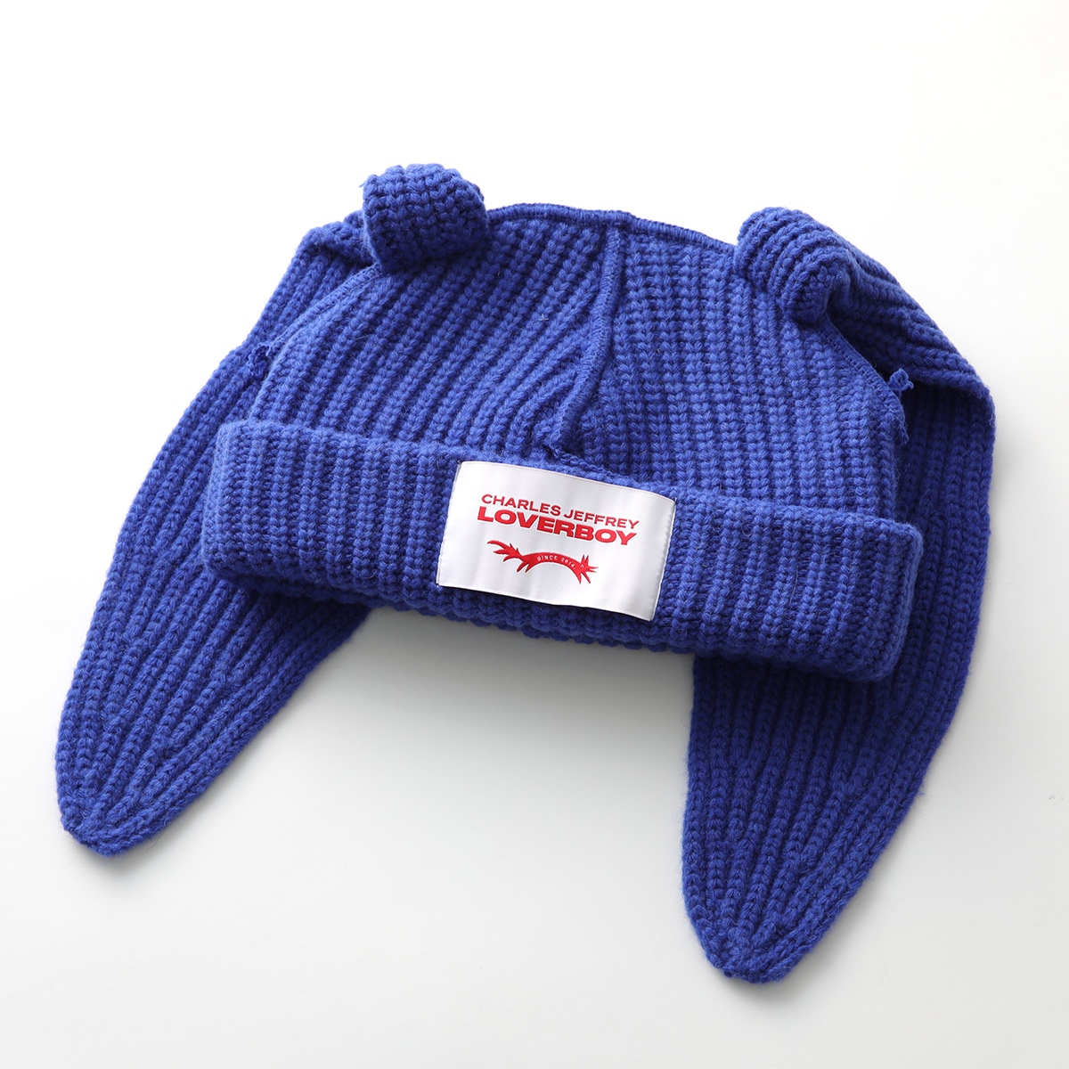 CHARLES JEFFREY LOVERBOY チャールズジェフリーラバーボーイ ニット帽 CHUNKY RABBIT BEANIE 032131101 032131102 041130301 帽子 カラー2色