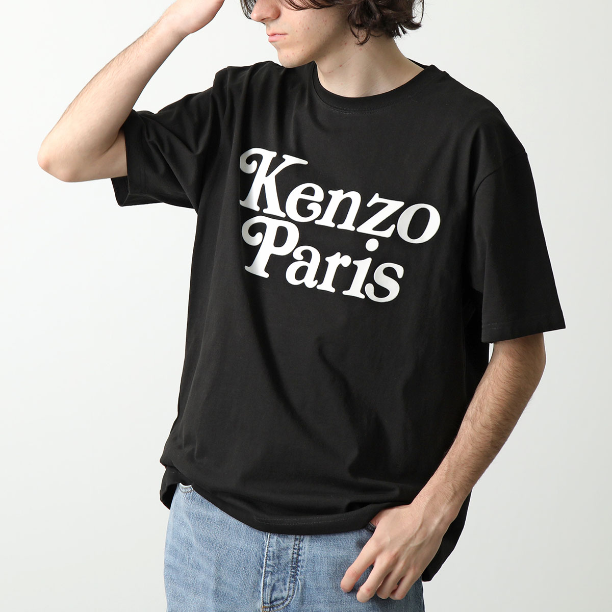 KENZO ケンゾー 半袖 Tシャツ KENZO BY VERDY OVERSIZE T PFE55TS1914SY メンズ ロゴ コットン  クルーネック カラー2色