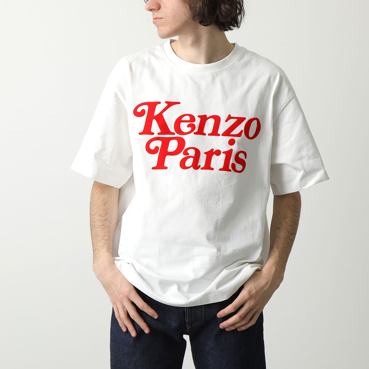 KENZO ケンゾー 半袖 Tシャツ KENZO BY VERDY OVERSIZE T PFE55TS1914SY メンズ ロゴ コットン クルーネック カラー2色｜s-musee｜03