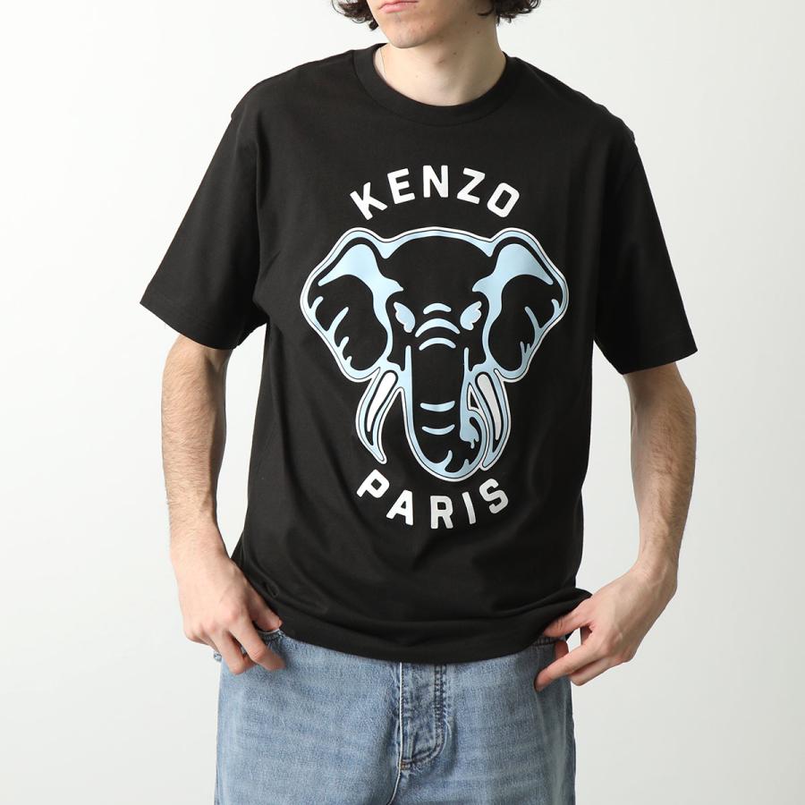 KENZO ケンゾー 半袖 Tシャツ ELEPHANT CLASSIC T-SHIRT PFE55TS1894SG メンズ エレファント ロゴ コットン クルーネック カラー3色｜s-musee｜02