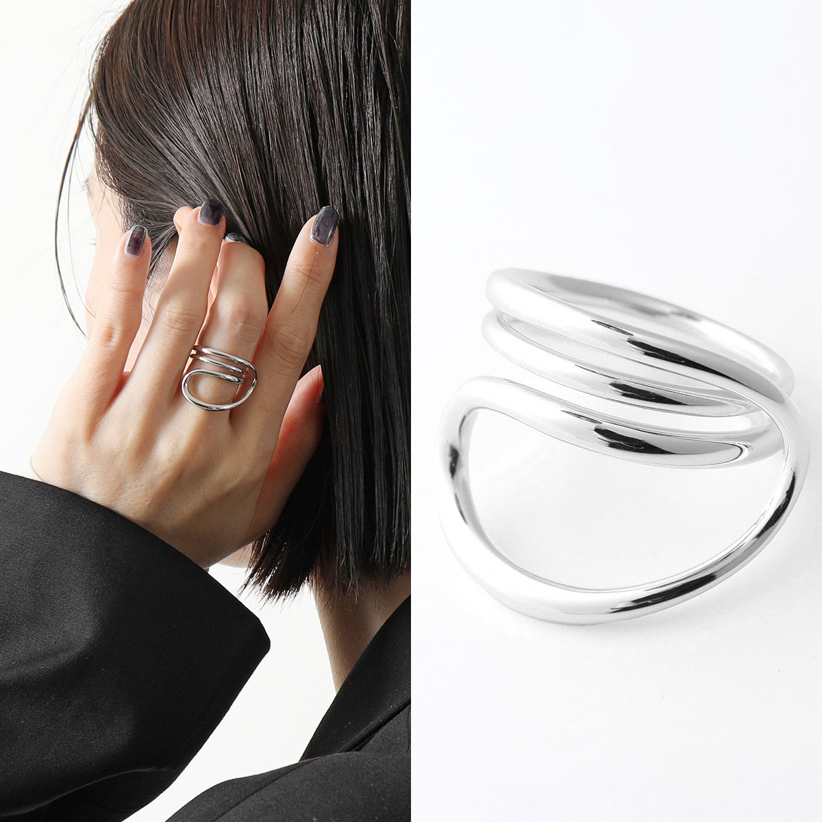 Charlotte Chesnais シャルロットシェネ リング BAGUE PETIT ROUND TRIP 21BA043AR レディース  シルバー925 指輪 アクセサリー ARGENT