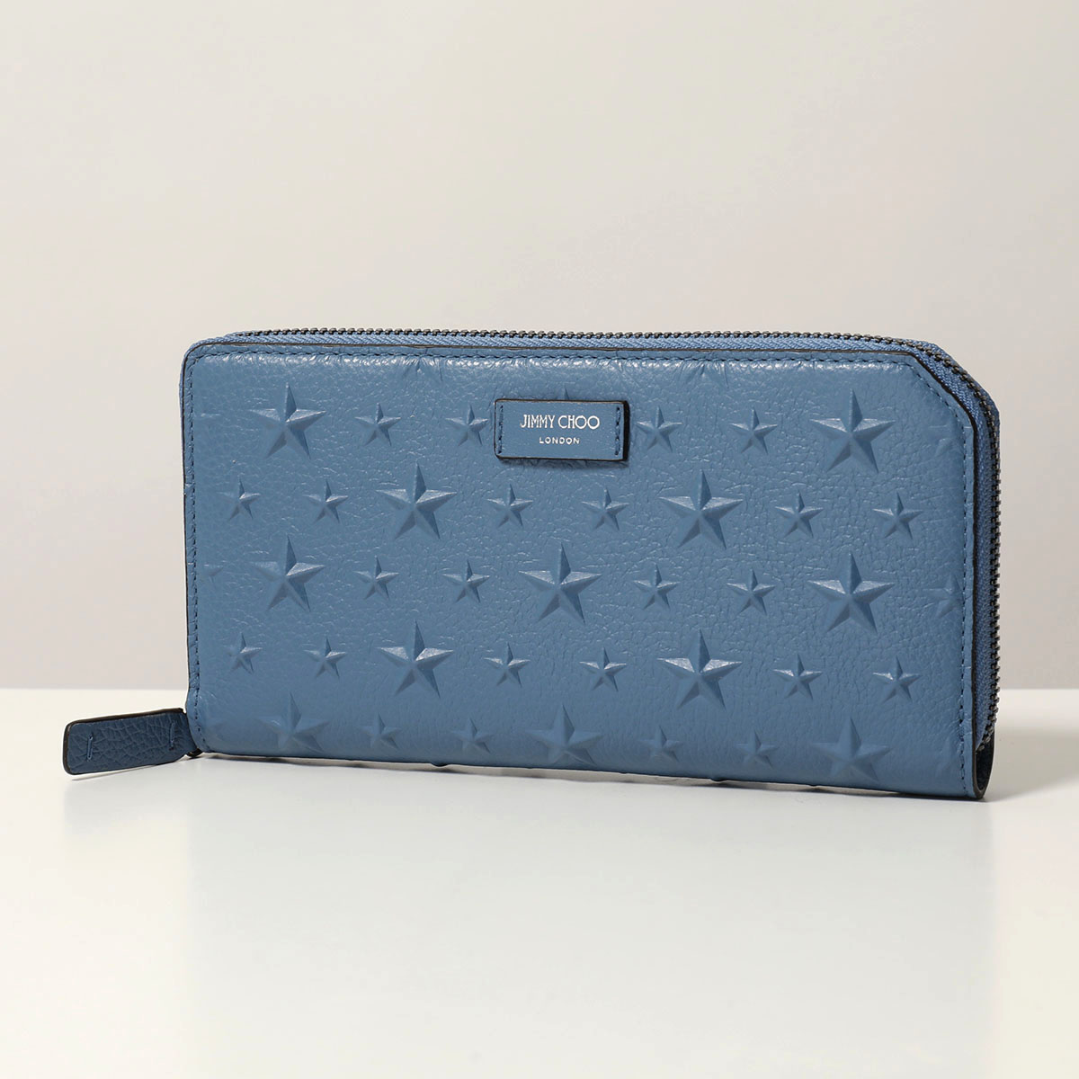 JIMMY CHOO（ジミーチュウ） ラウンドファスナー 長財布 CARNABY/S EMG