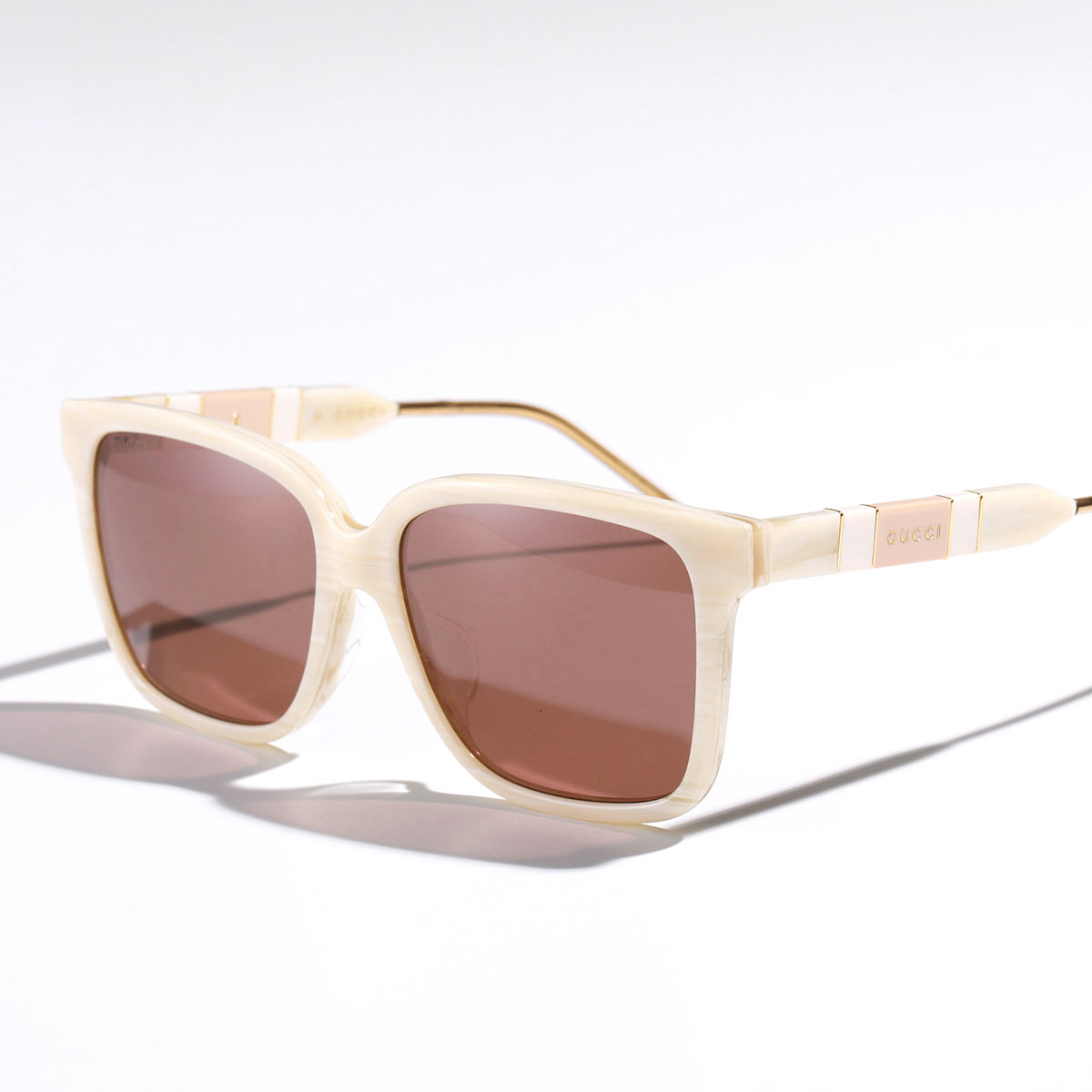 GUCCI（グッチ） サングラス GG0599SA レディース ウェリントン型 ロゴ 
