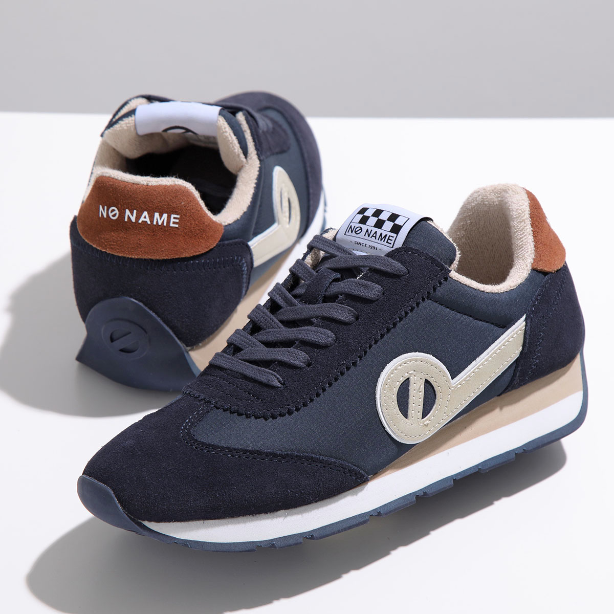 NO NAME ノーネーム スニーカー CITY RUN JOGGER SUEDE SQUARE レ...