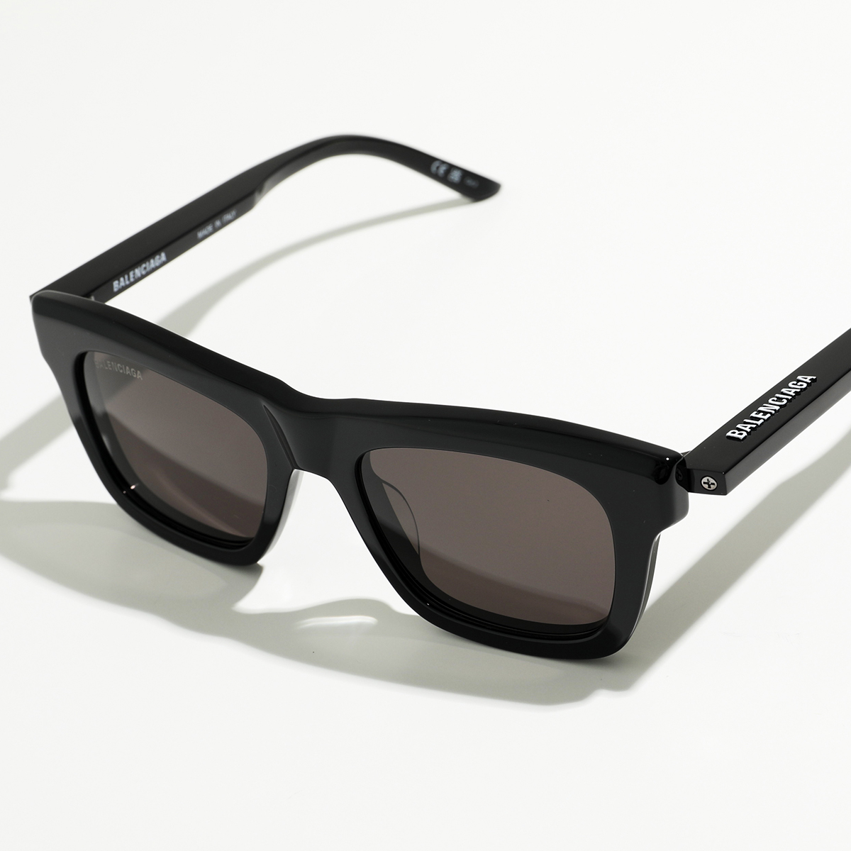 BALENCIAGA サングラス BB メンズ レディース ウェリントン 黒 バレンシアガ サングラス メンズ レディース ブランド アイ