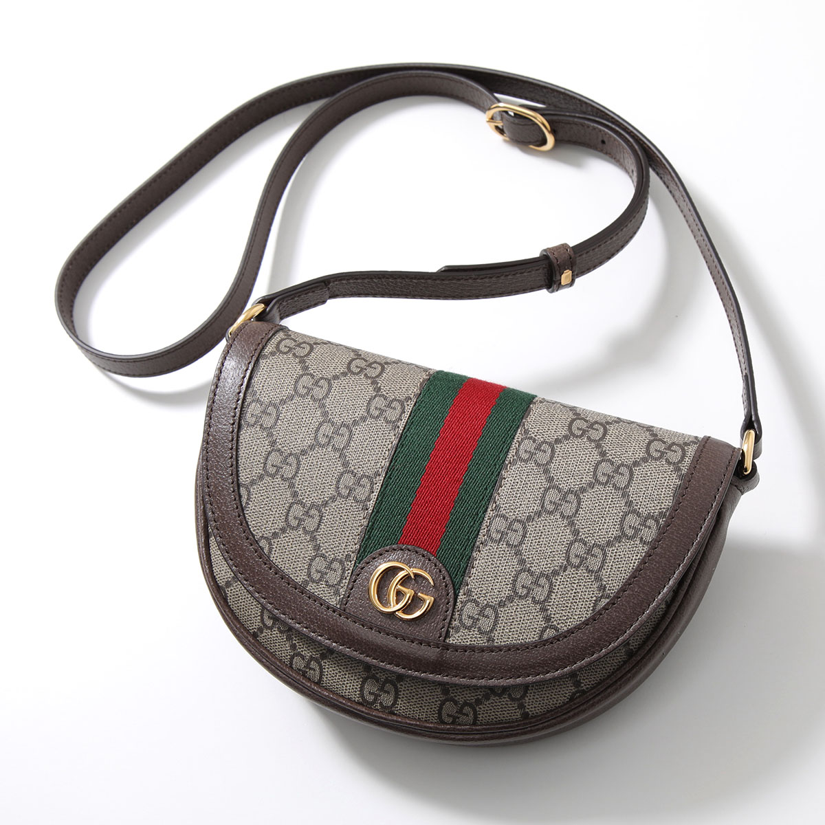 GUCCI グッチ ショルダーバッグ OPHIDIA オフィディア 757309 96IWG レディース レザー GGスプリーム ダブルG ロゴ 鞄 8745｜s-musee｜02