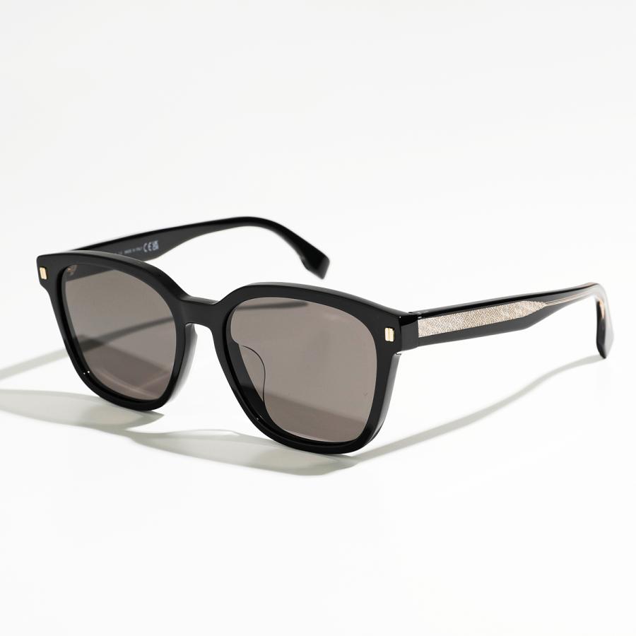 FENDI フェンディ サングラス FE40001U メンズ ウェリントン型 メガネ 眼鏡 FFロゴ アイウェア 01A｜s-musee｜02