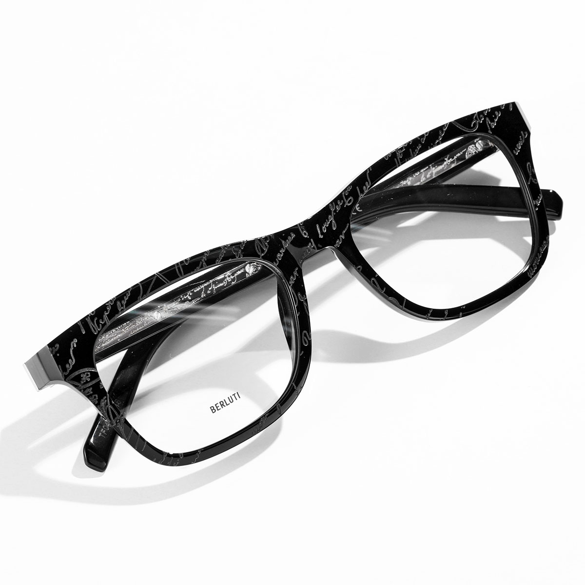 Berluti ベルルッティ メガネ BL50004I メンズ ウェリントン型 伊達  