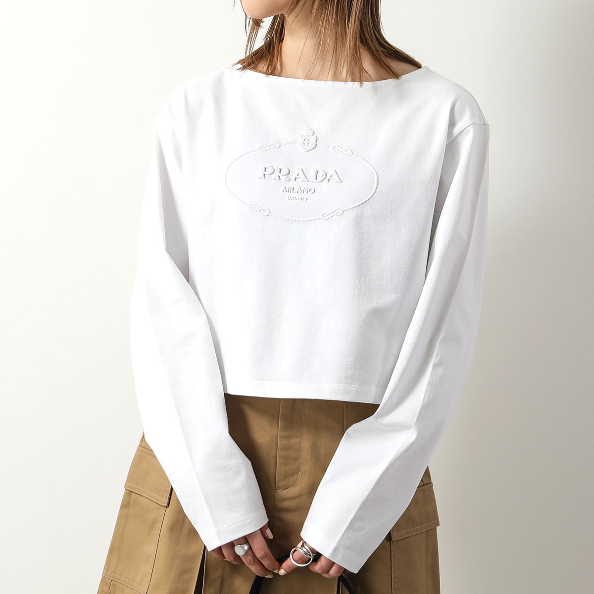 PRADA レディースTシャツ、カットソーの商品一覧｜トップス 