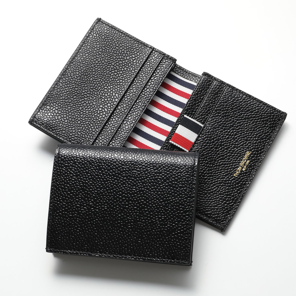 THOM BROWNE トムブラウン カードケース MAW021L 00198 レディース レザー 名刺入れ ミニ財布 パスケース ロゴ  001/BLACK : 360206170 : インポートセレクトmusee - 通販 - Yahoo!ショッピング