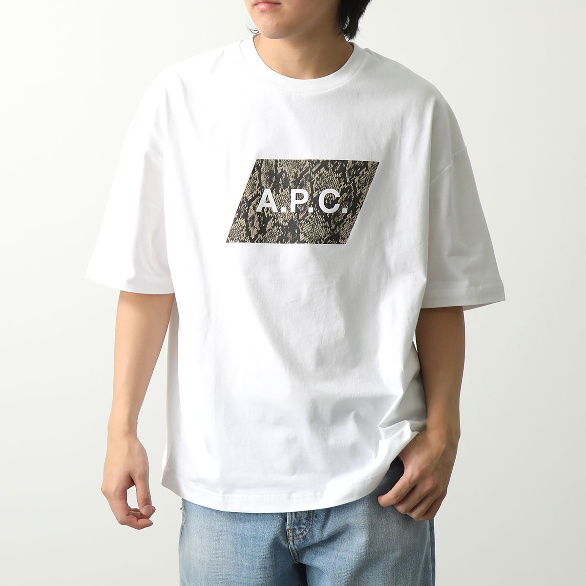 APC A.P.C. アーペーセー Tシャツ Cobra COFBT H26317 メンズ コットン