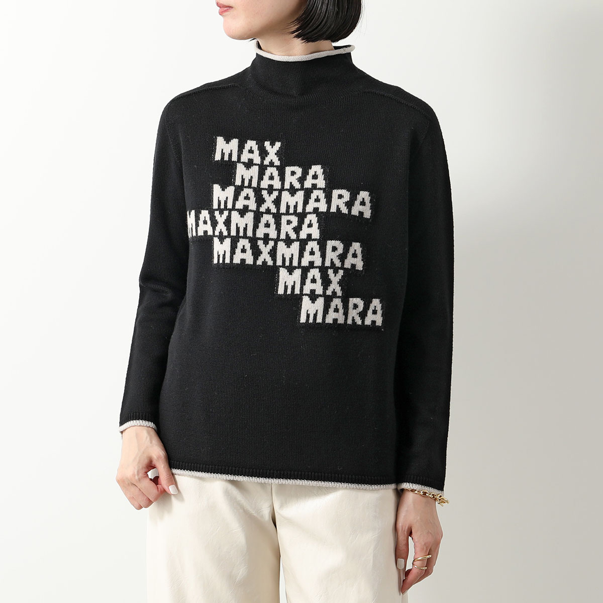 MaxMara マックスマーラ ロゴ 薄手 ニット 【公式通販】
