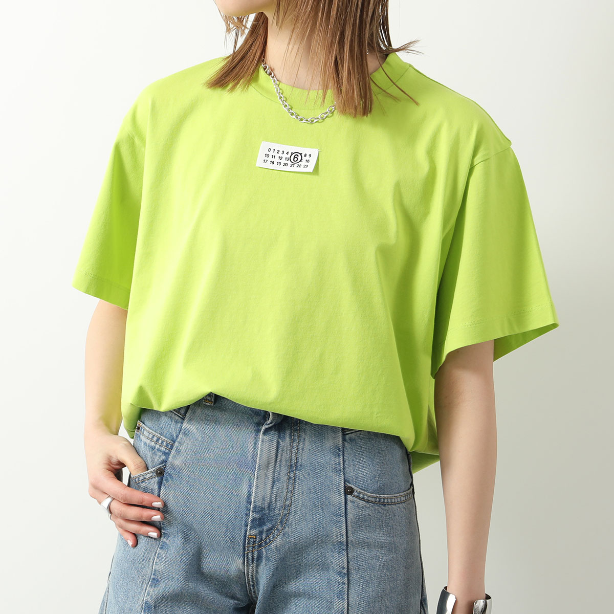 MM6 エムエムシックス メゾンマルジェラ 半袖 Tシャツ SH0GC0018 S24312 レディ...