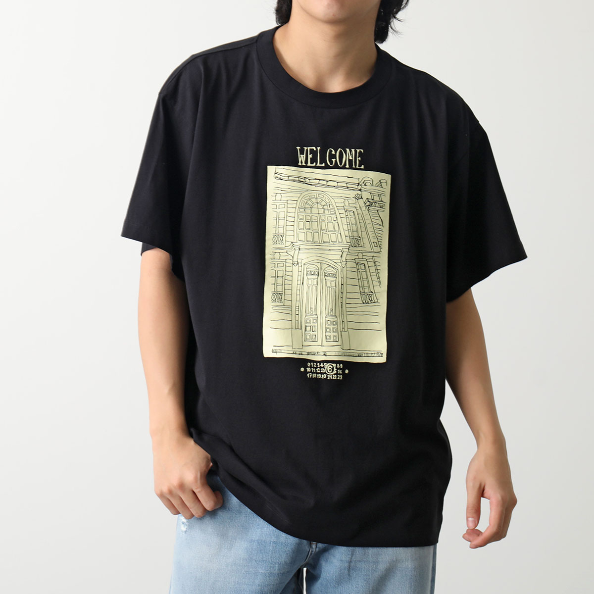 MM6 エムエムシックス メゾンマルジェラ Tシャツ SH0GC0013 S24312 メンズ 半袖...