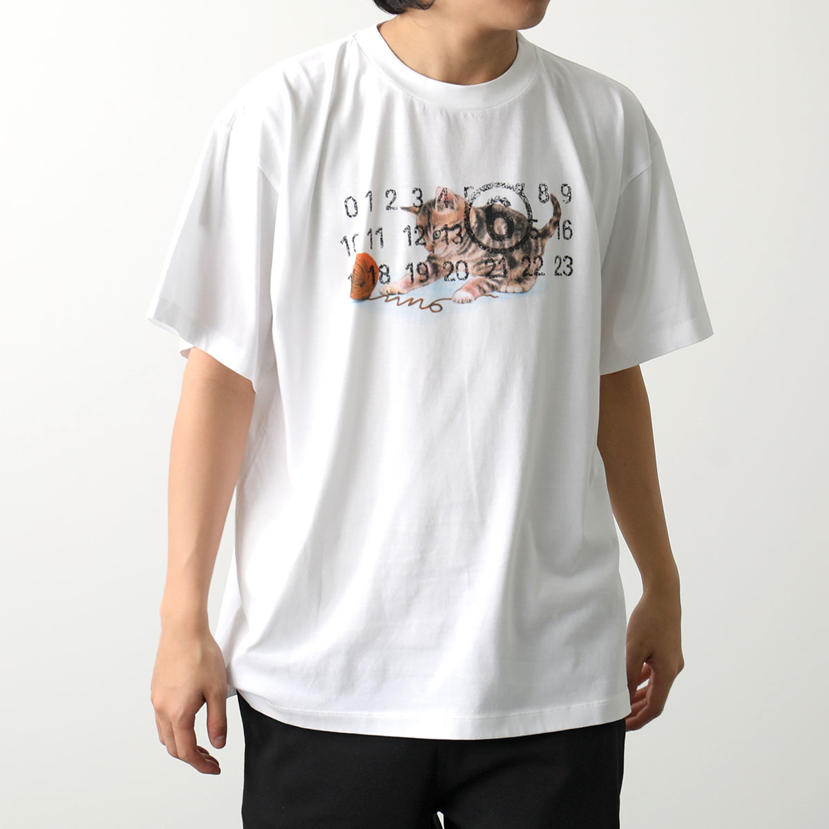 MM6 エムエムシックス メゾンマルジェラ 半袖 Tシャツ SH0GC0015 S23588 メンズ...