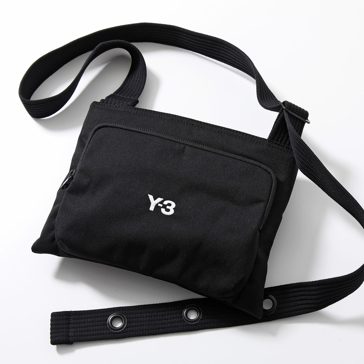 Y-3 ショルダーバッグ Y-3 SACOCHE サコッシュ IR5791 メンズ ロゴ 刺繍 BL...