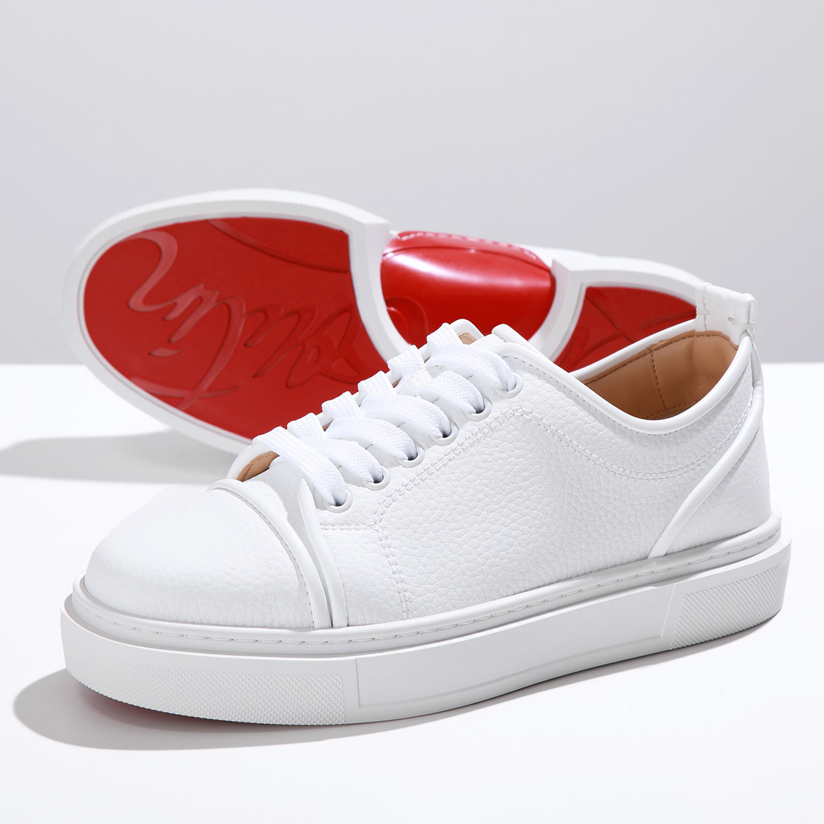 Christian Louboutin クリスチャンルブタン スニーカー ADOLON 3221218 レディース ローカット レザー シューズ 靴  W222/BIANCO