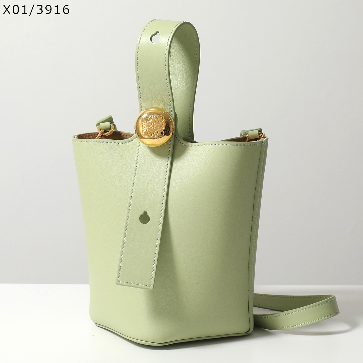 LOEWE ロエベ ハンドバッグ PEBBLE BUCKET MINI ペブル バケット