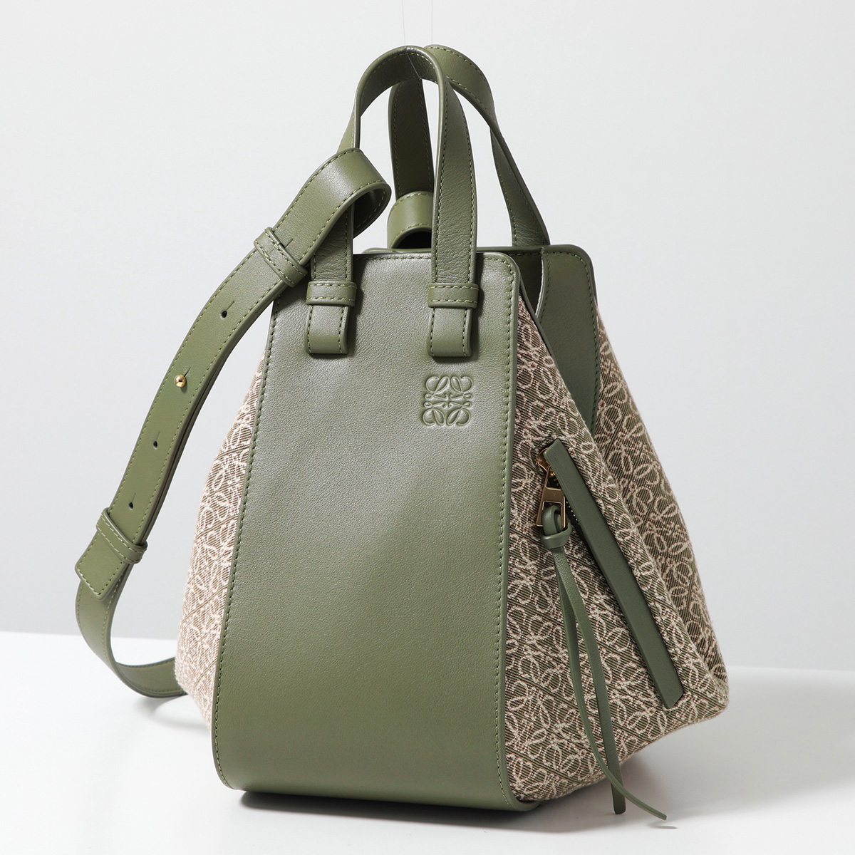 LOEWE ロエベ ハンドバッグ HAMMOCK ANAGRAM SMALL ハンモック アナグラム スモール A538S35X43 レディース  ショルダーバッグ 鞄 4364/GREEN-AV : 360304259 : インポートセレクトmusee - 通販 - Yahoo!ショッピング