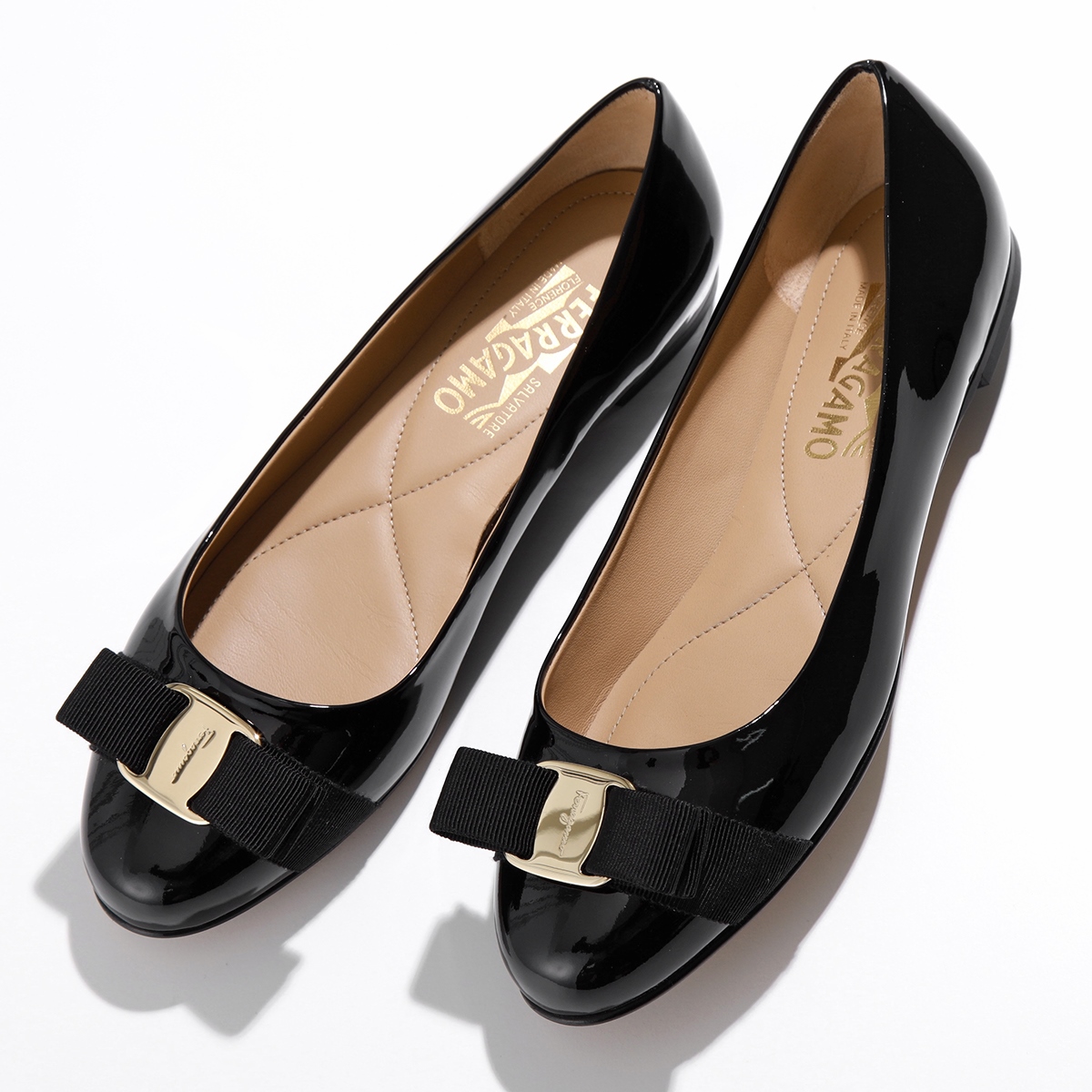 美品 サルヴァトーレ フェラガモ Salvatore Ferragamo パンプス