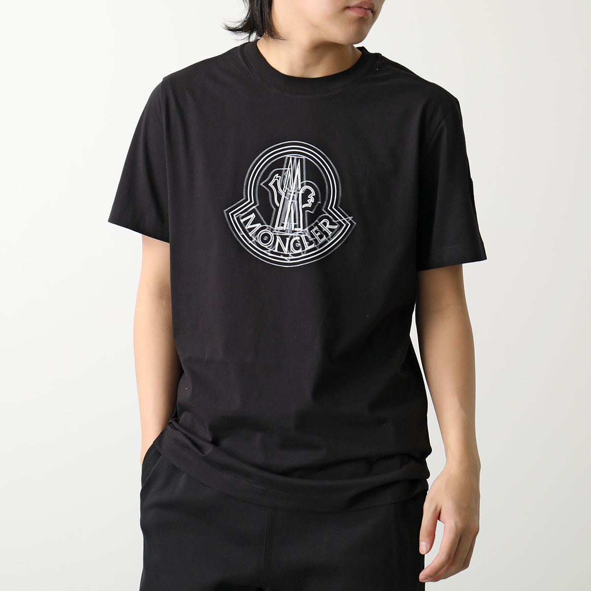 MONCLER Matt Black モンクレール マットブラック 半袖 Tシャツ 