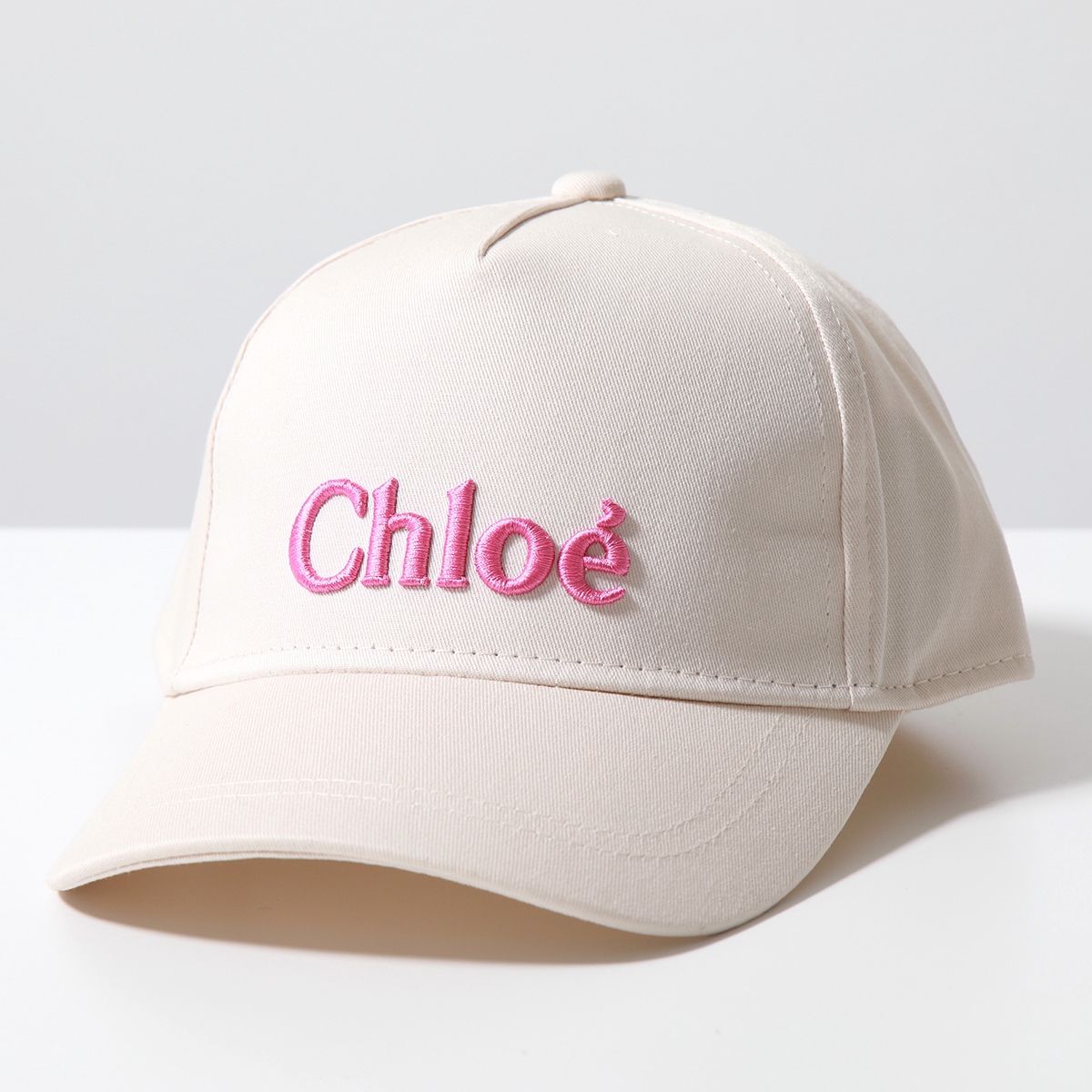 Chloe Kids クロエ キッズ べースボールキャップ HEADWEAR ACCESSORY C20049 C20183 レディース ガールズ ロゴ刺繍 帽子 カラー2色｜s-musee｜02