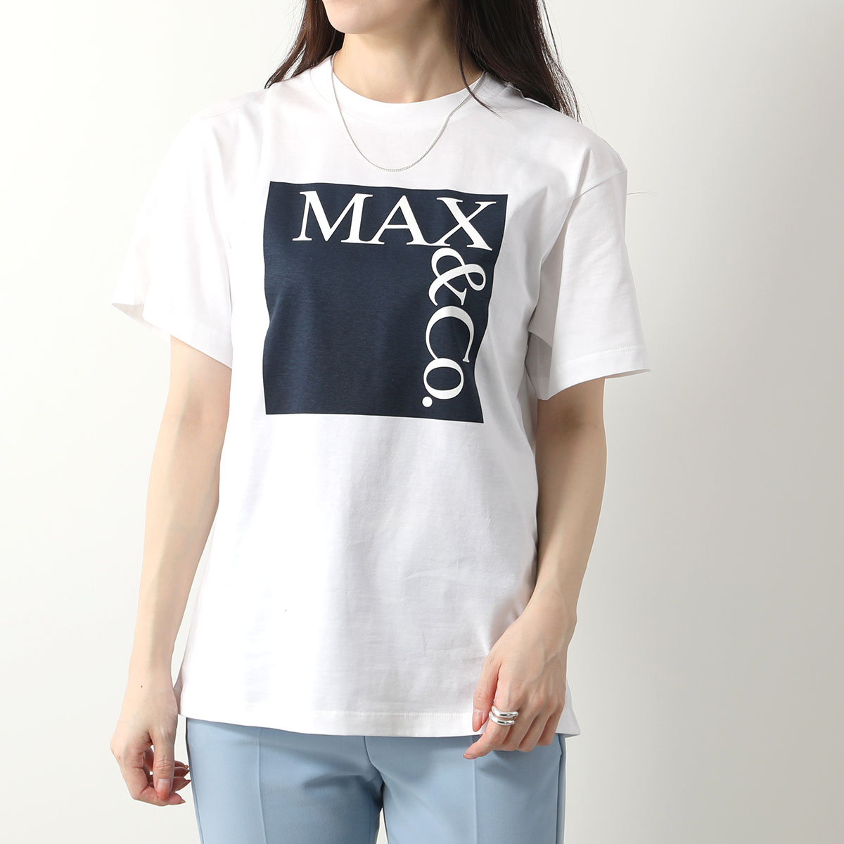 MAX MARA MAX&CO KIDS マックスマーラ マックス＆コー キッズ Tシャツ MX0005 MX014 レディース ガールズ 半袖 カットソー ロゴT カラー3色｜s-musee｜03