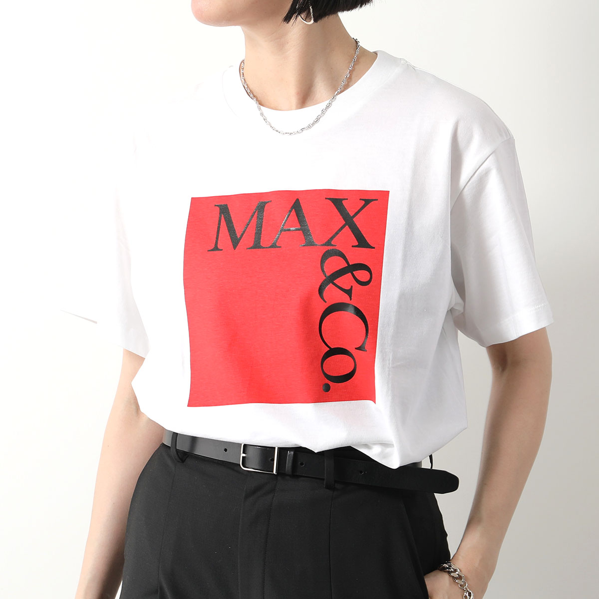 MAX MARA MAX&CO KIDS マックスマーラ マックス＆コー キッズ Tシャツ MX0005 MX014 レディース ガールズ 半袖 カットソー ロゴT カラー3色｜s-musee｜04
