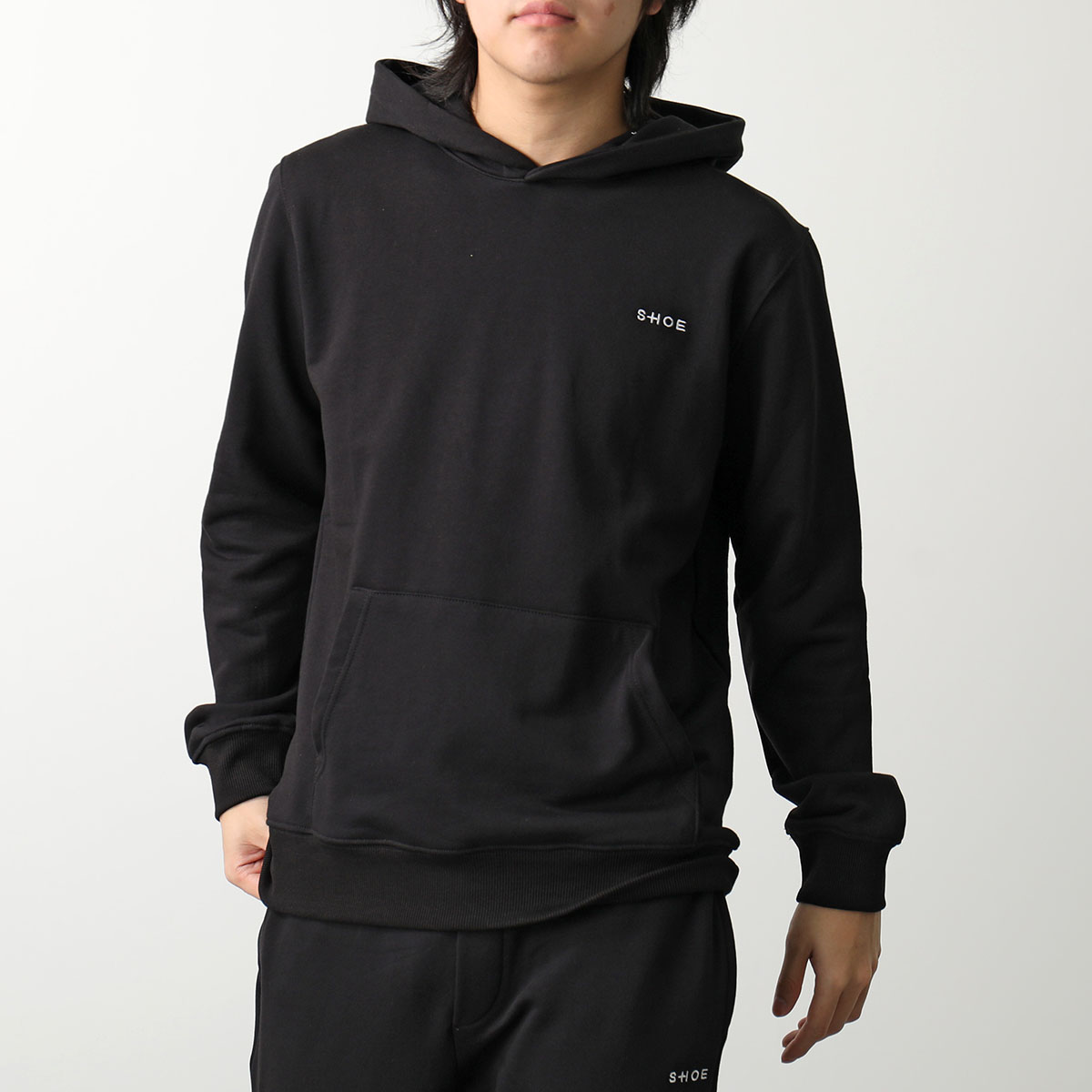 SHOE シュー パーカー CARL10005 メンズ プルオーバー スウェット ロゴ 