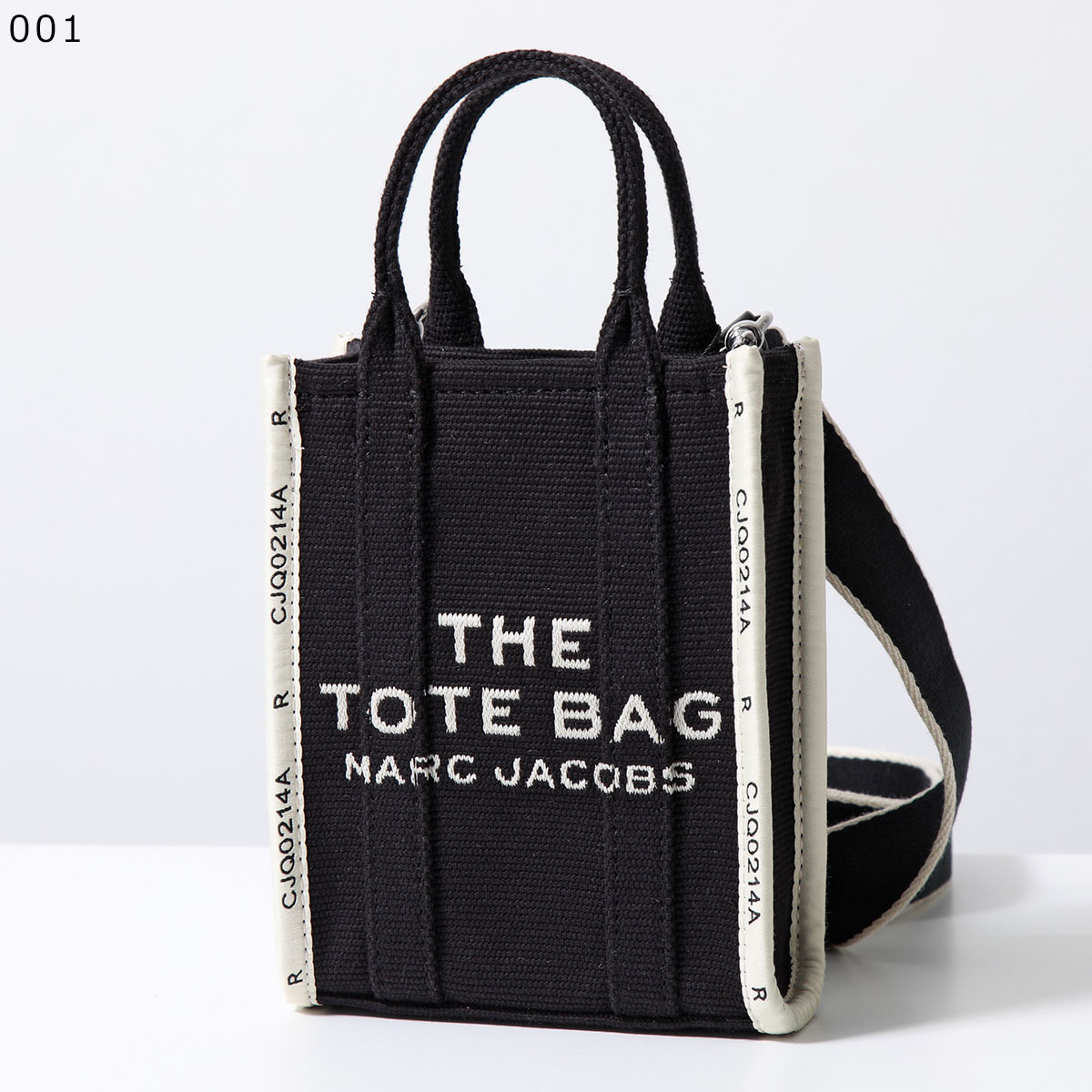 MARC JACOBS マークジェイコブス ミニバッグ THE JACQUARD MINI TOTE 2R3HCR027H01 レディース ジャガード フォンバッグ ロゴ トート 鞄 カラー3色｜s-musee｜02