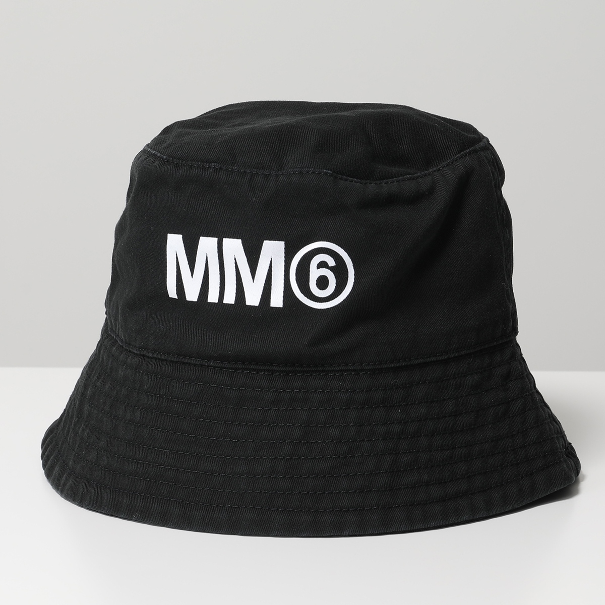 MM6 KIDS エムエムシックス メゾンマルジェラ キッズ バケットハット M60535 MM025 レディース ガールズ ロゴ コットン 帽子 カラー3色｜s-musee｜04